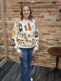 Dog Breed All-Over Print Crew Sweatshirt