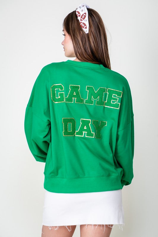Game Day French Terry Sweatshirt - Back